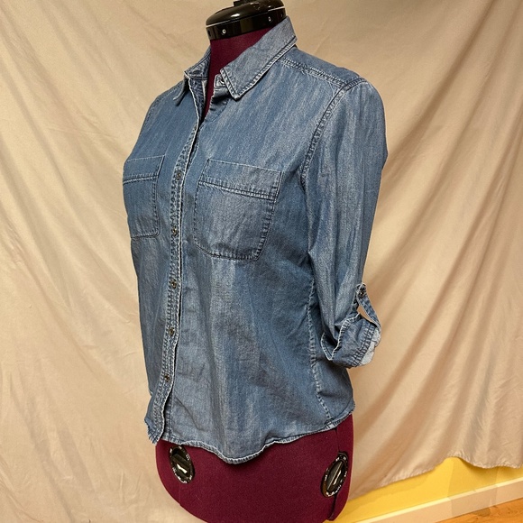 theory button down top - Picture 2 of 7